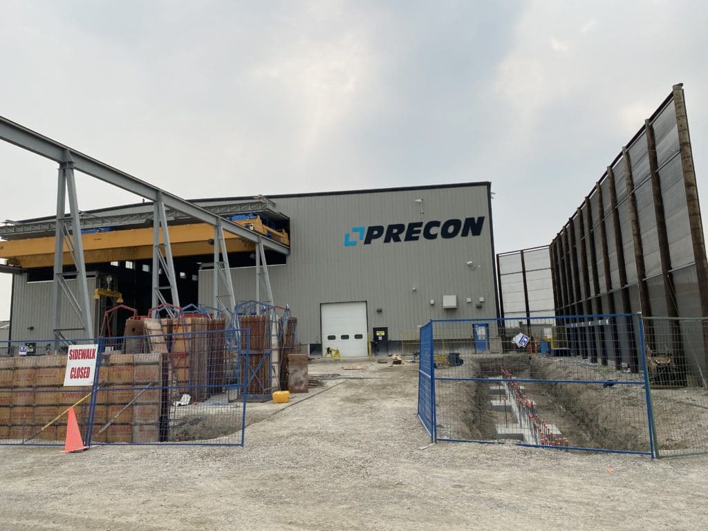 Precon Manufacturing Plant Renovations